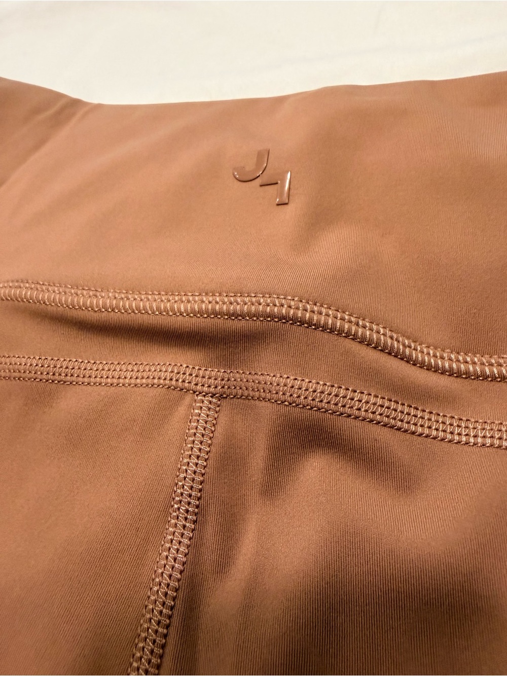 JoyLab High Rise Front Seam Flare Leggings Pants Camel Brown XL - Picture 4 of 9
